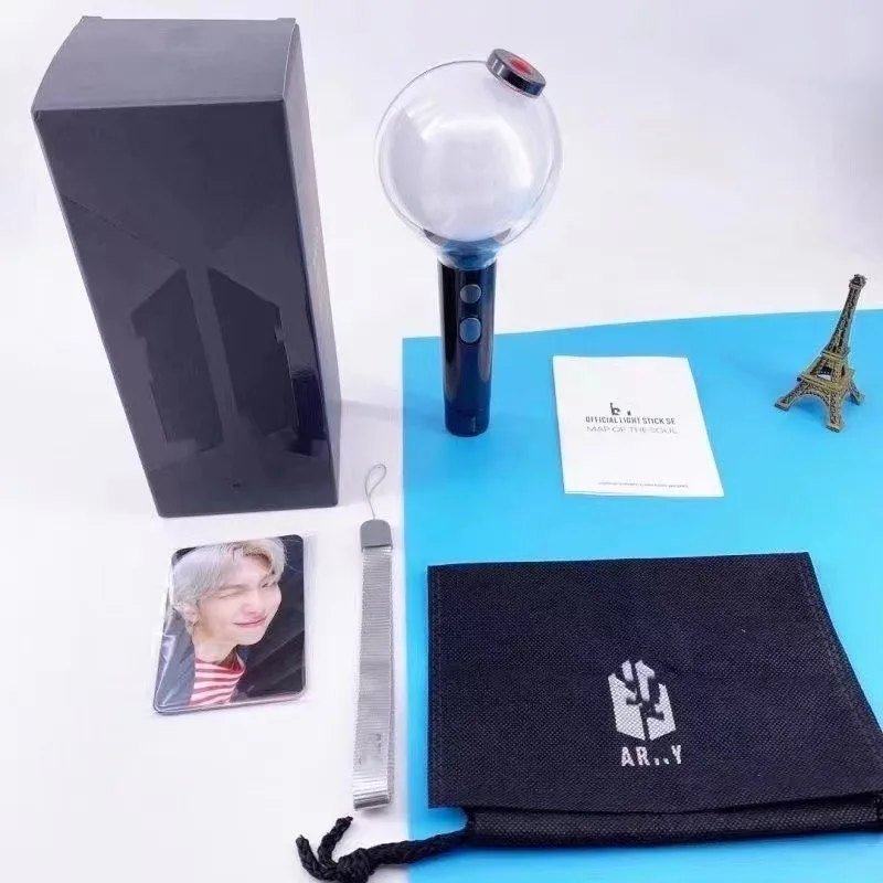 Kpop Army Bomb Ver.4 Lightstick with Bluetooth SE Map of The Soul Army Bomb Special Edition Concert Lamp Fans Collection Toy