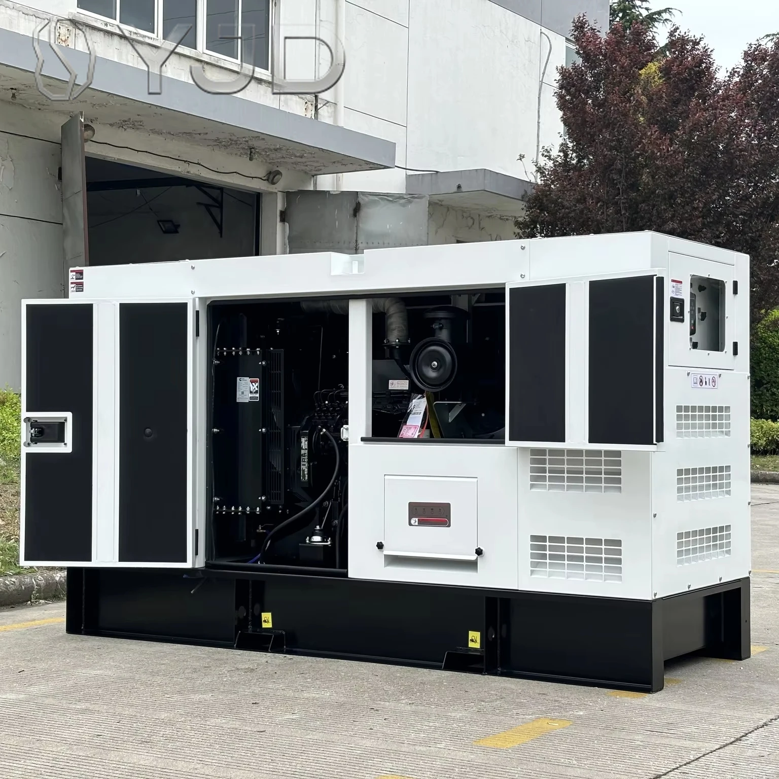 Cheap Price 100% Brushless Silent Diesel Electric Generators Open Frame Auto Start 20KVA-100KVA ATS 480V 60Hz