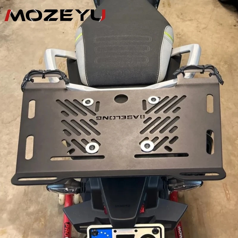 

MTX 800 Rear Rack Luggage Carrier Bracket For CFMOTO 800MT-X 800MTX 2024 2025 Motorcycle Storage Box Shelf Tail Cargo Support