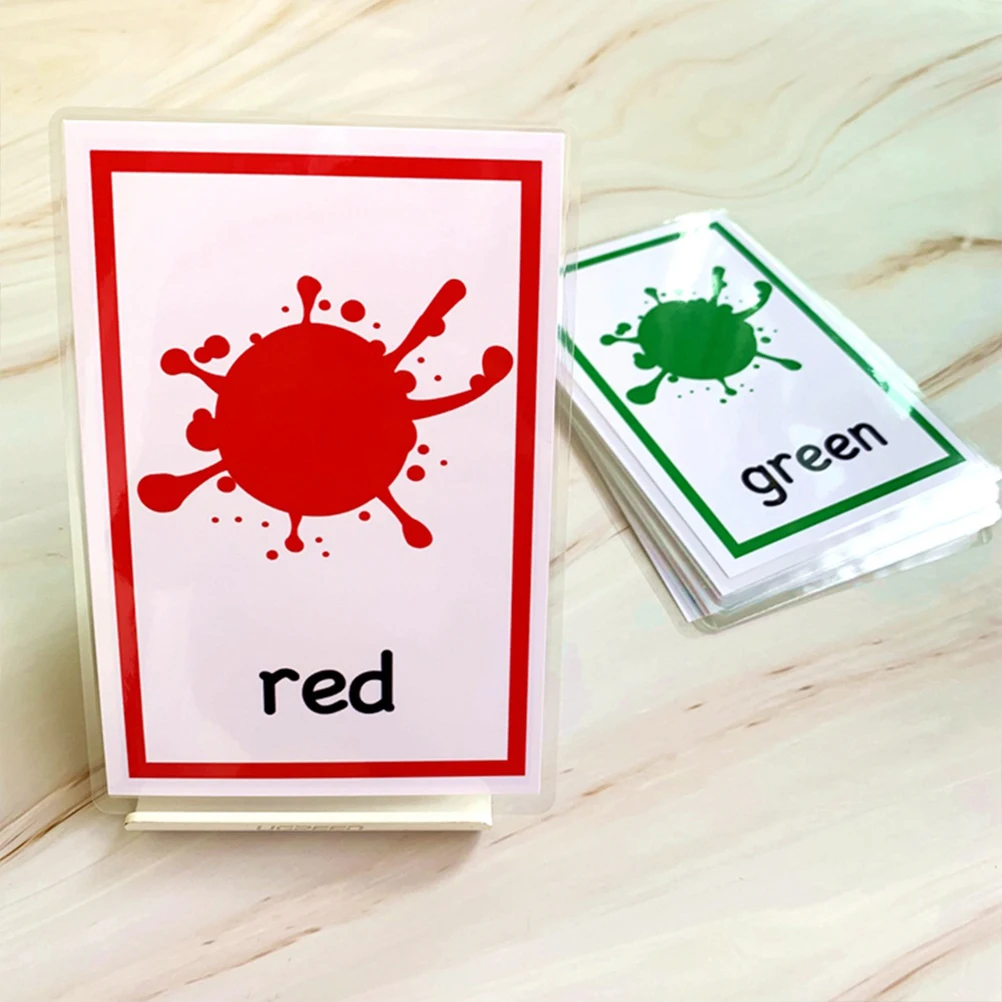 12 fogli di carte con parole inglesi, giocattoli educativi precoci, materiale sicuro, alfabetizzazione, gioco divertente, puzzle di apprendimento per bambini