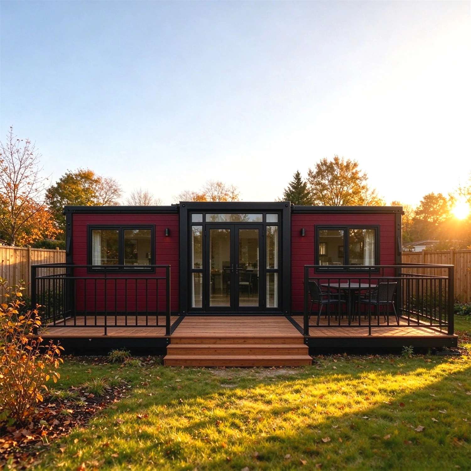 20ft 40ft Prefabricated House Expandable Container House Garden Rooms 2 3 4 5 Bedroom Customized Mobile Home Modular Tiny House