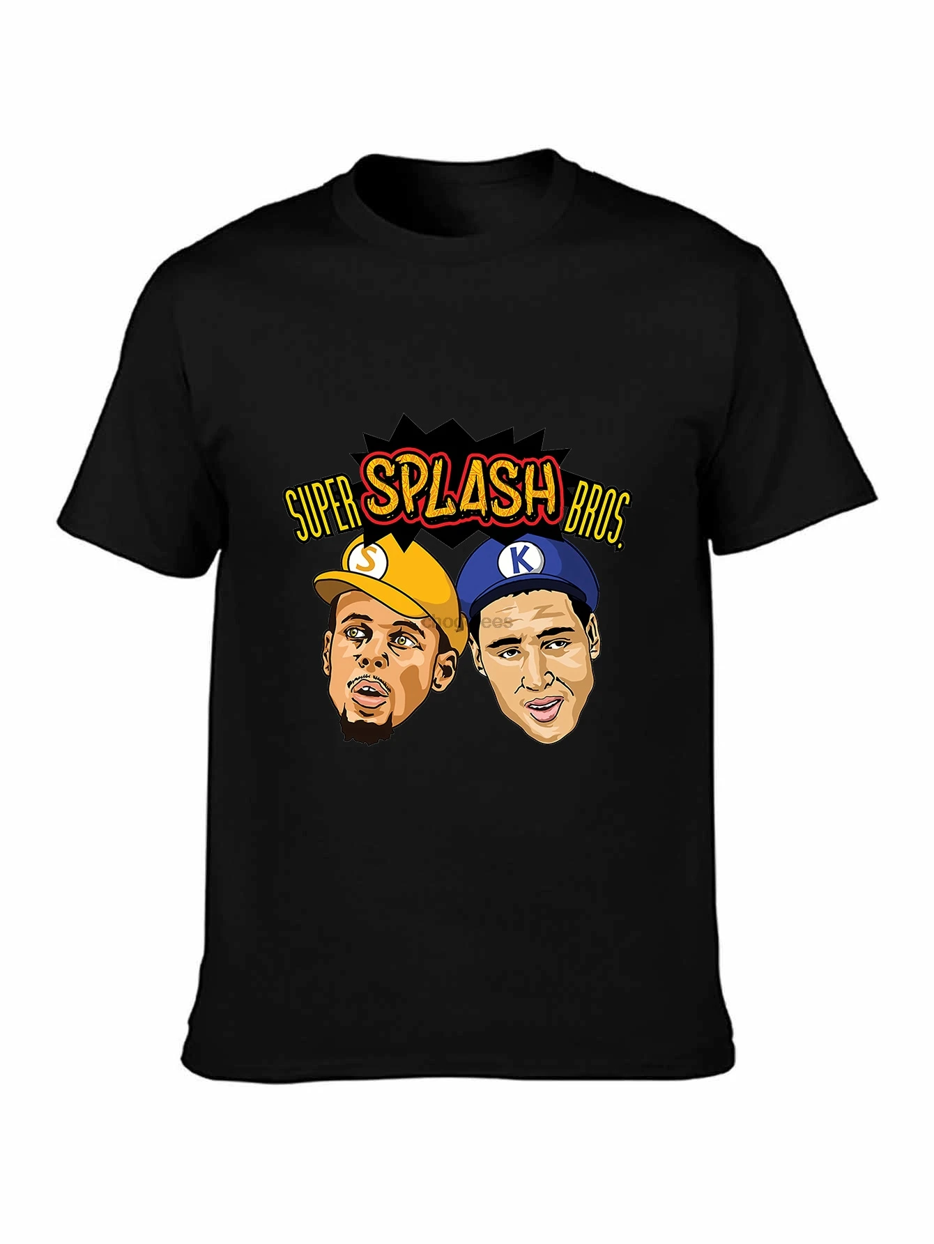 أزياء كول الرجال تي شيرت المرأة مضحك التي شيرت ستيف كاري كلاي طومسون سوبر سبلاش بروس مخصص تي شيرت مطبوع #1