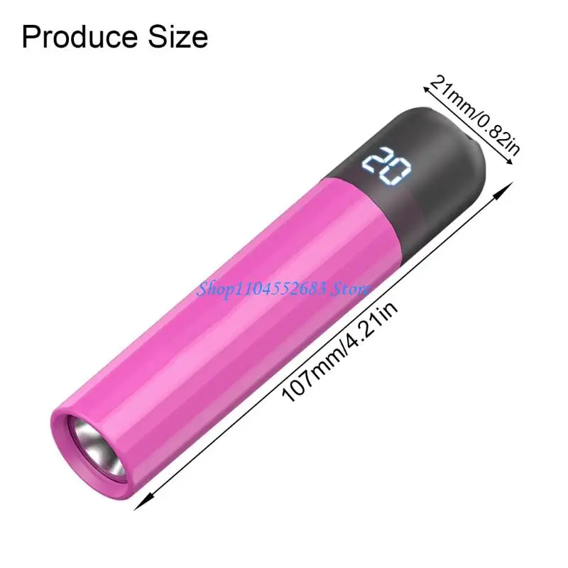 Y6GD السفر مسمار علاج ضوء ABS الجسم قابلة للشحن مصباح محمول مصباح مسمار قابل لإعادة الشحن مسمار علاج ضوء ABS الملمس #6