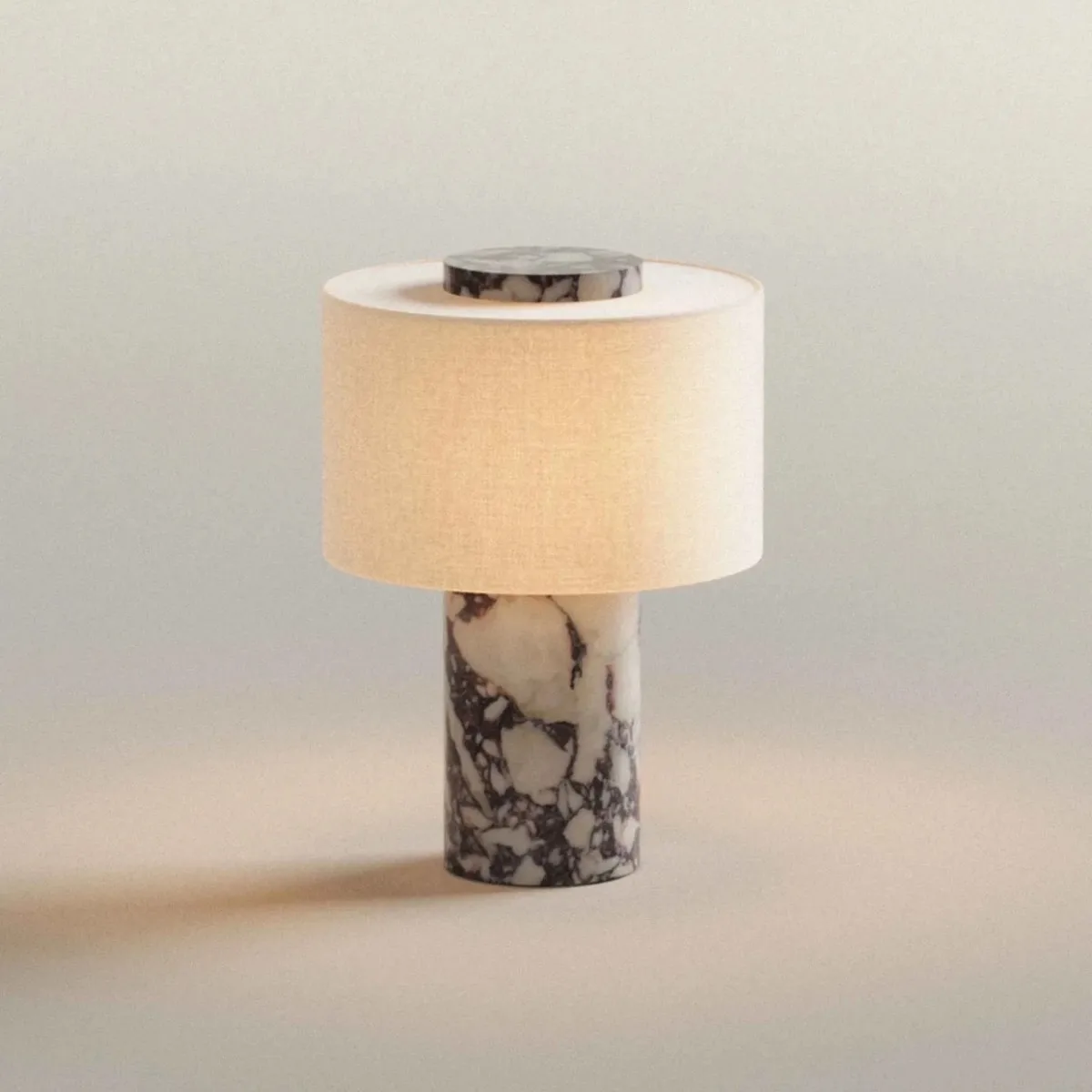 Portable Luxury Stone Atmosphere Charging Desk Lamp Bedroom Study Hotel Bar Bedside Dining Table Desk