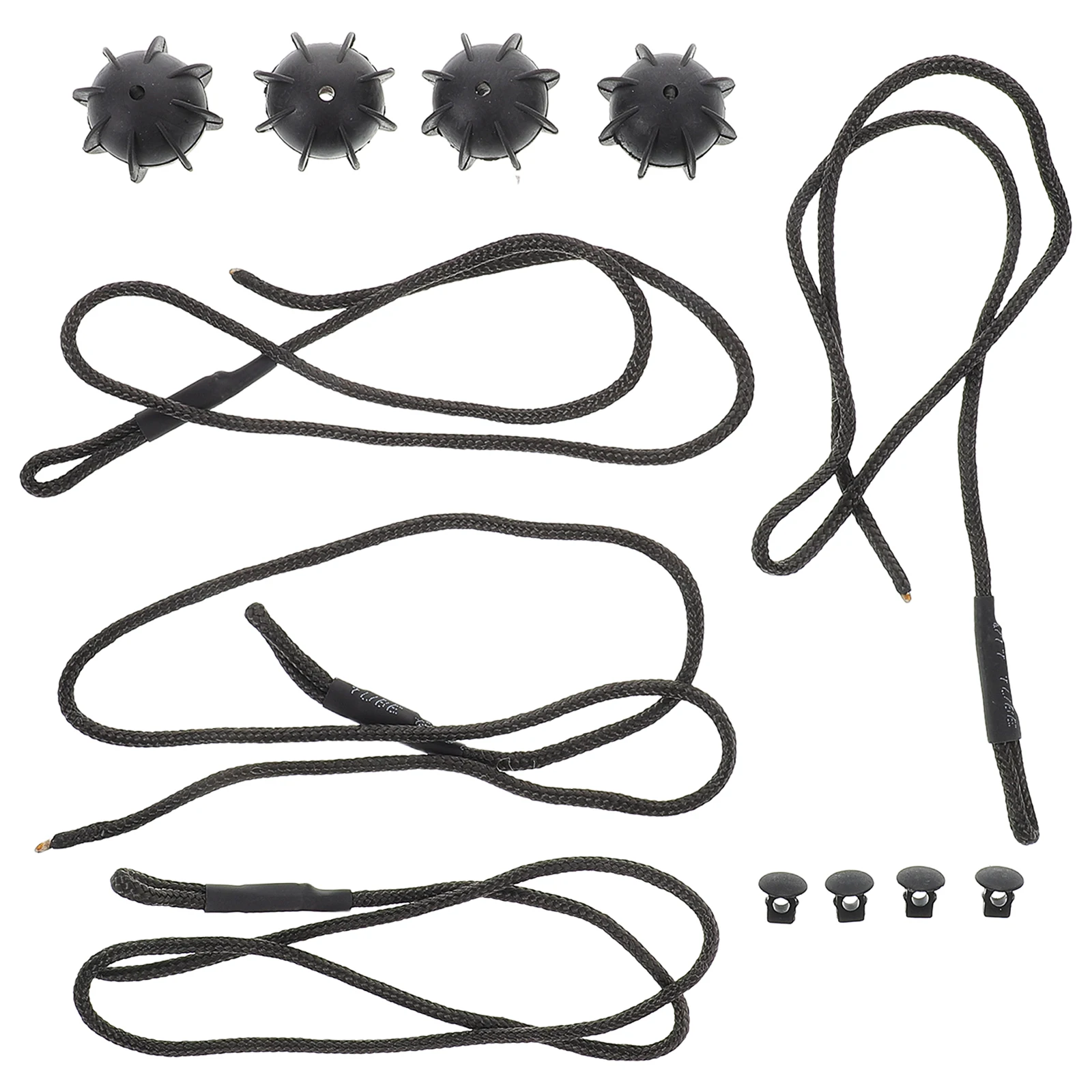 

4pcs Car Trunk Hanging Rope Durable Luggage Compartment Cord For Rear Cargo Organizer Automotive Divider Strap Trunk Storage