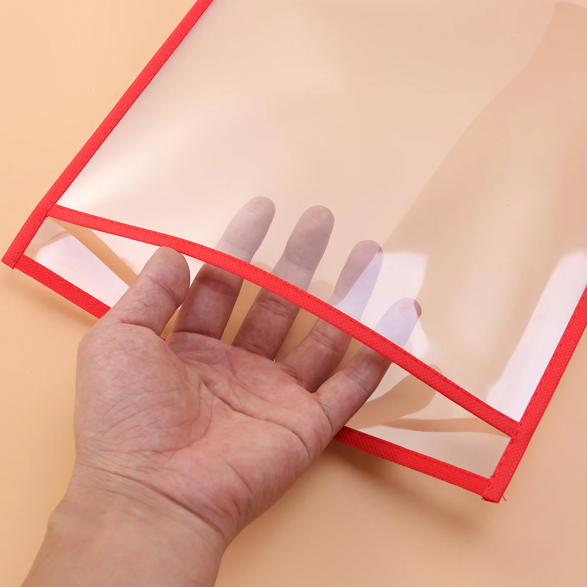 Pvc Reusable Dry Erase Pocket Transparent Teaching Supply For Kids Accessory Multiplication Table Practice