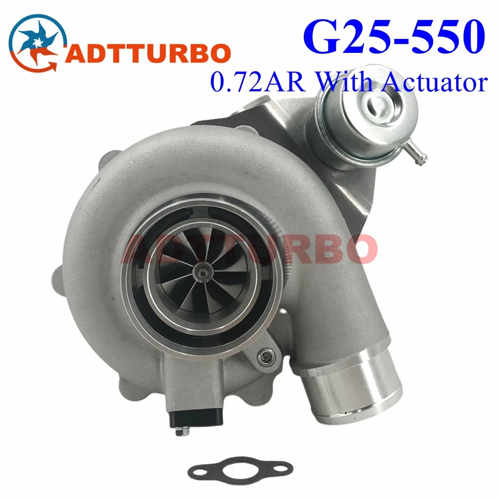 G25-550 G-SERIES G25 550 48mm Turbo Performance Turbine 300-550 HP 1.4L-3.0L 877895-5003S 0.72AR Dual V-Band Ceramic Dual Ball