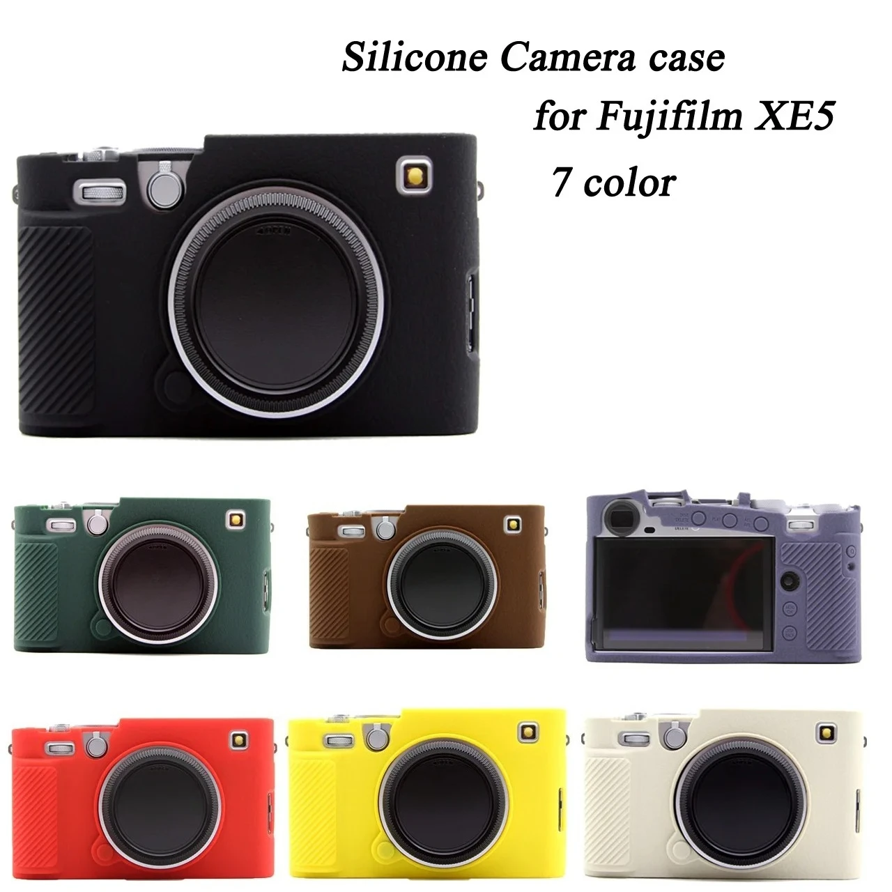 Soft Silicone Camera Case For Fujifilm XE5