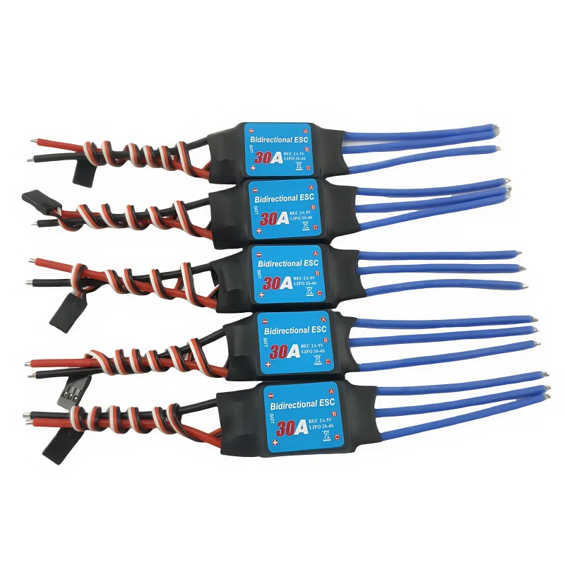 Bidirektionaler 30A/40A/50A bidirektionaler bürstenloser Regler für ferngesteuerten pneumatischen Unterwasserpropeller für Autos – Detail 12