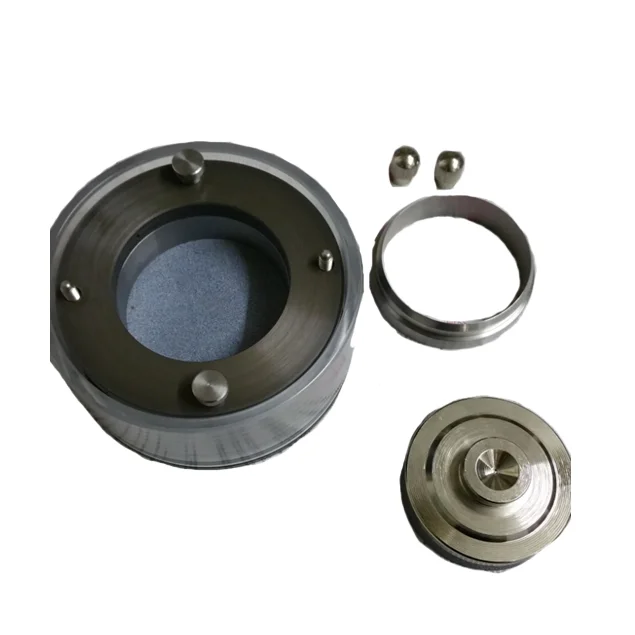 

50mm Dia 20mm H Oedometer Chamber Cutting Ring Consolidation Cell Soil Test Apparatus