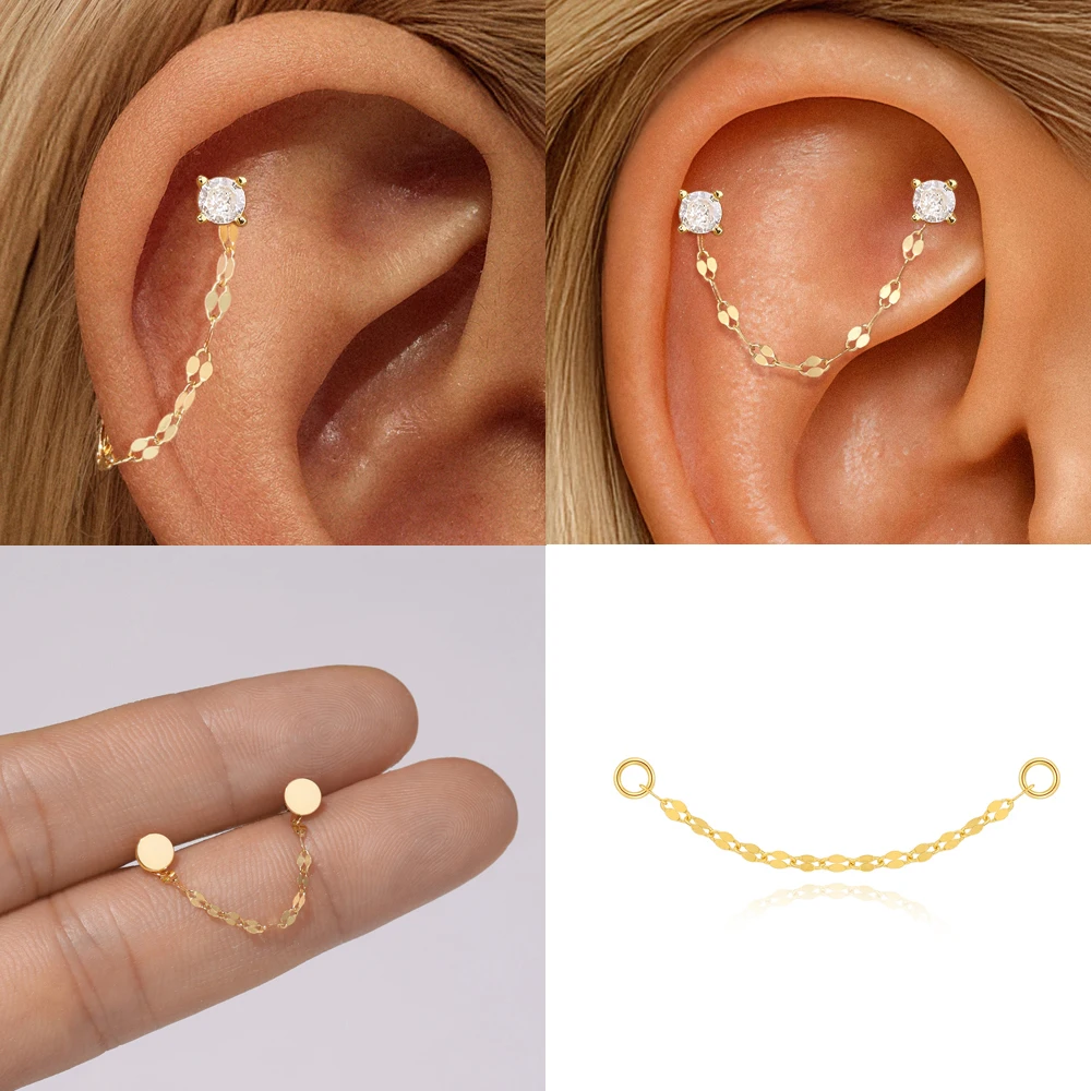 

AIDE Y2K DIY Handmake Slver Color Charms Pendant For Earrings Necklace Girls 1pc 925 Sterling Silver Exquisite Shiny Zircon Jewe