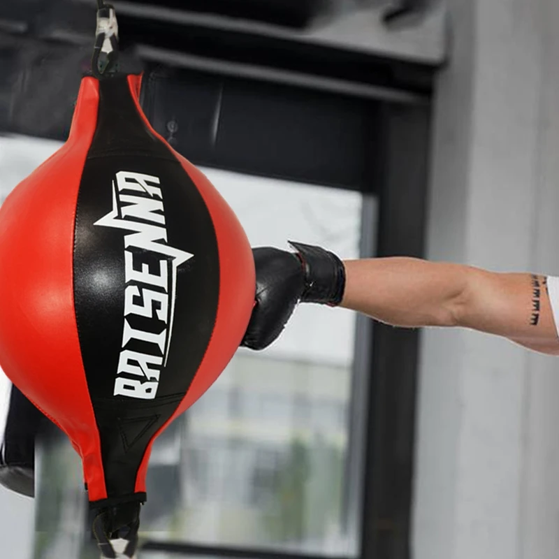 Heavy Hanging Punching Bags Leather Boxing Ball Professional MMA Muay Thai Training Target Taekwondo Punch Balls Sports Sandbags