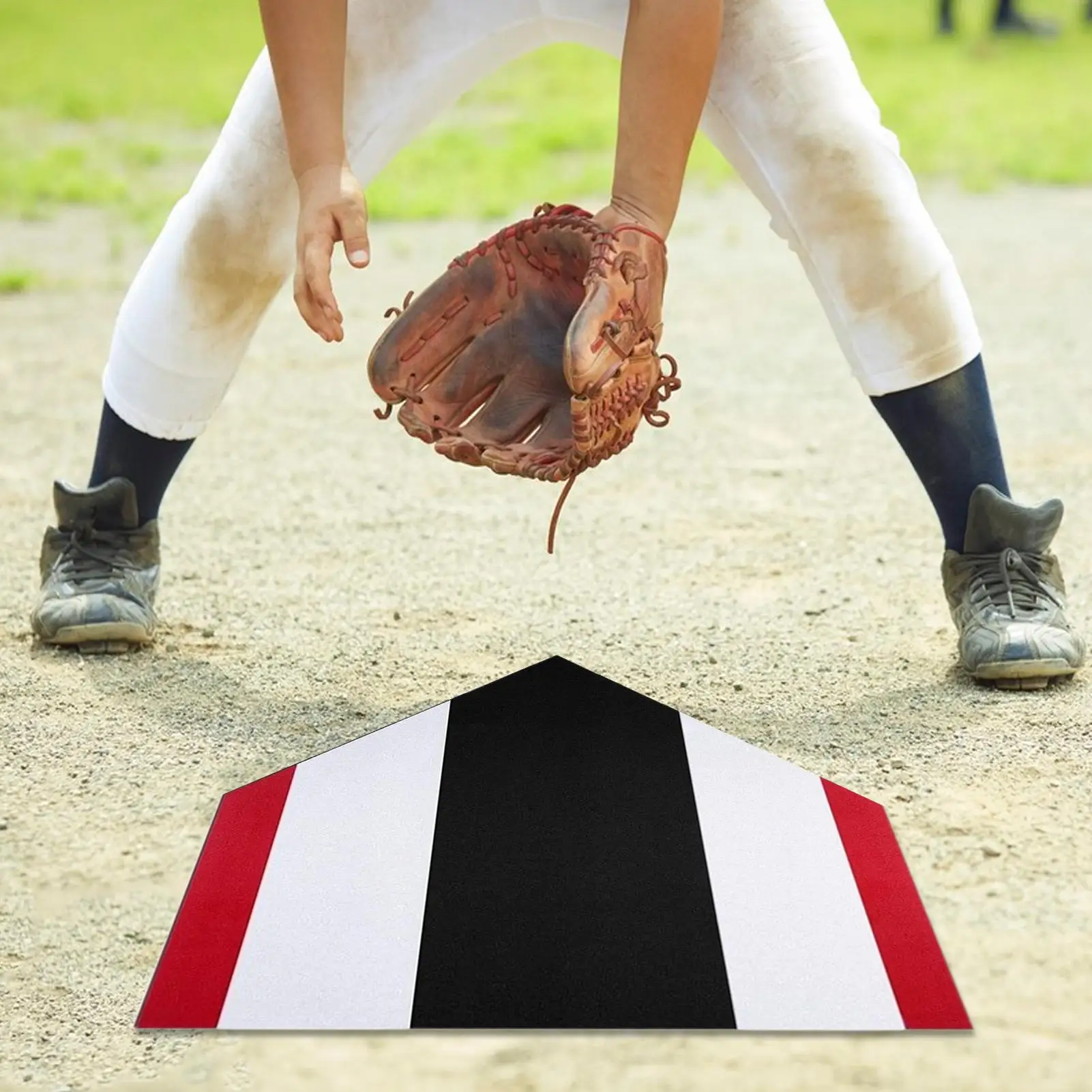 

Бейсбольный коврик для ватина, нескользящий бейсбольный тренировочный коврик, уличный складной мяч, спортивный коврик для ватина для дочери, сына, семейной жены