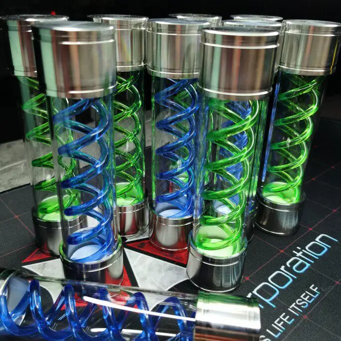 

Модель вируса Т из Resident Evil, ручная работа, образец в пробирке с двойной спиралью Г-образного вируса, фигурка-игрушка, образец антител к вирусу Т