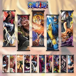 ONE PIECE Scrolls Pictures Sabo Wall Art Kid Pirates Anime Posters Nico Robin Hanging Painting Trafalgar D.Water Law Home Decor