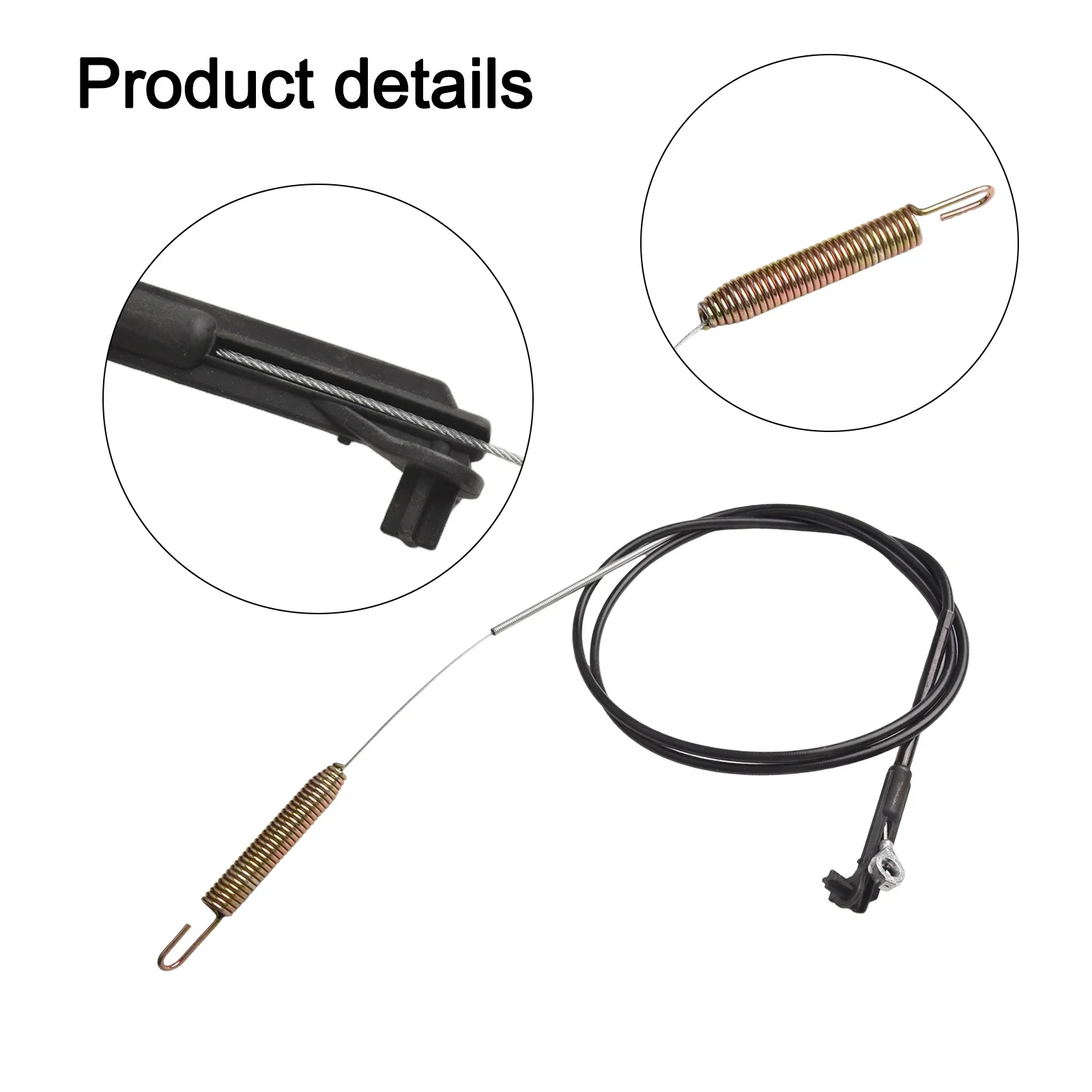 For Timemaster Compatible Brake Cable for Lawnmower Brake Mechanisms Requiring 133-8158 As Service Replacement