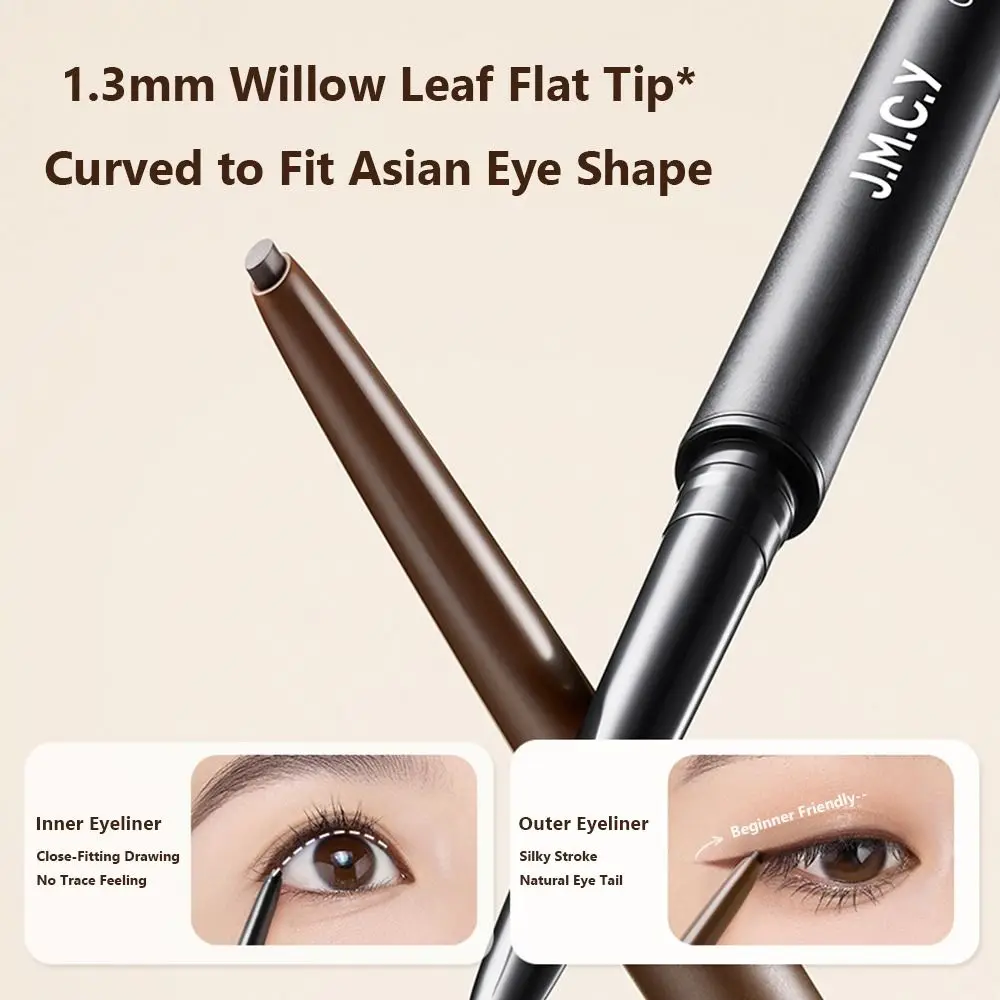 

Long-Lasting Gel Eyeliner Pencil Smudge-Proof Smooth Waterproof Eyeliner Pen Precise Lines Ultra-Fine Tip Colorful Eye Liner