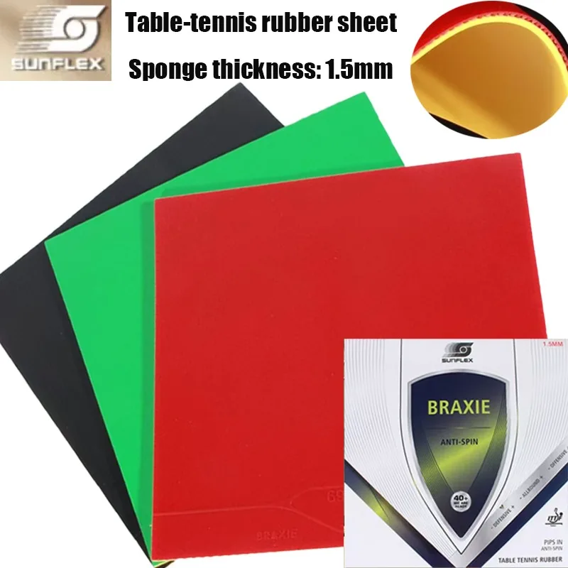 

Sunflex Sunshine Monster Monster German Table Tennis Rubber Sheet Force Dispersion & Energy-Absorbing Sponge Ping Pong Rubber