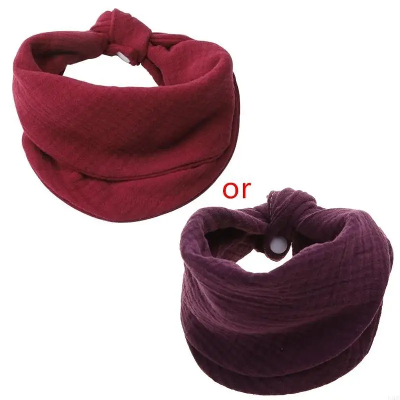 54DF Gauze Baby Bibs Newborn Burp Cloth Bandana Toddler Scarf Infant Saliva Towel