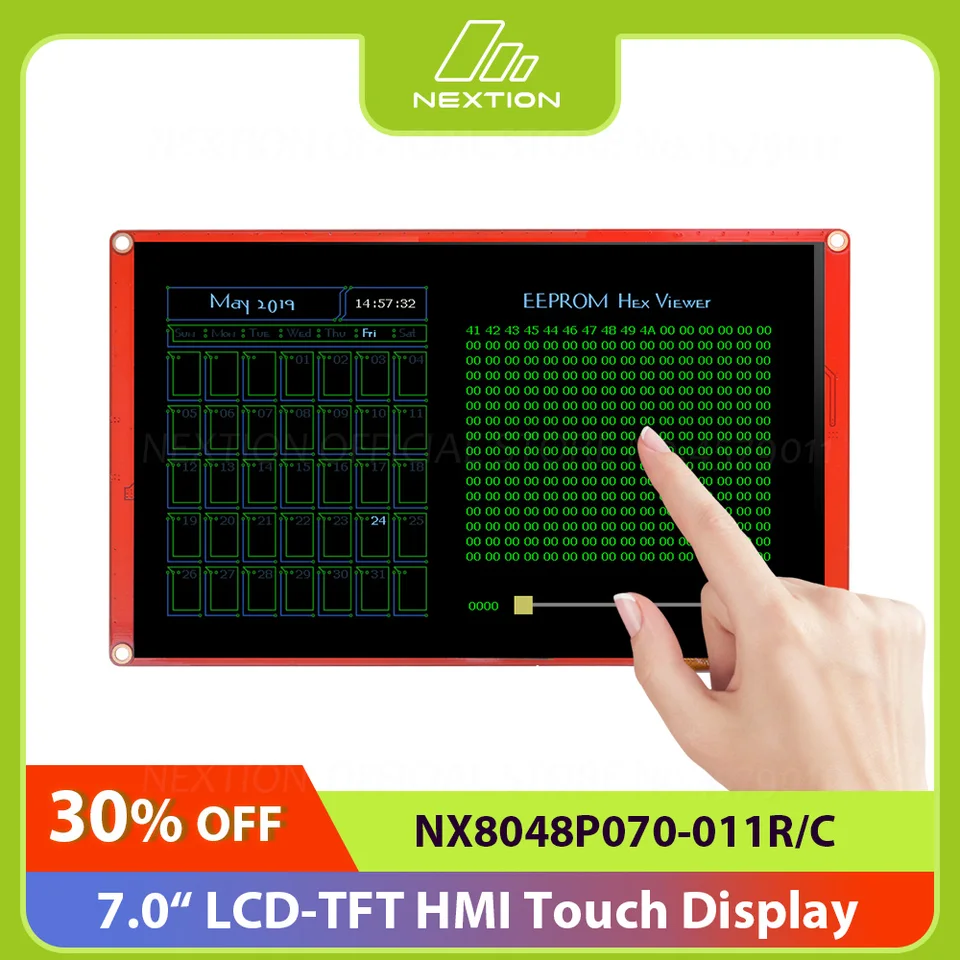 NEXTION 7.0'' Intelligent LCD Touch Display Module NX8048P070-011C