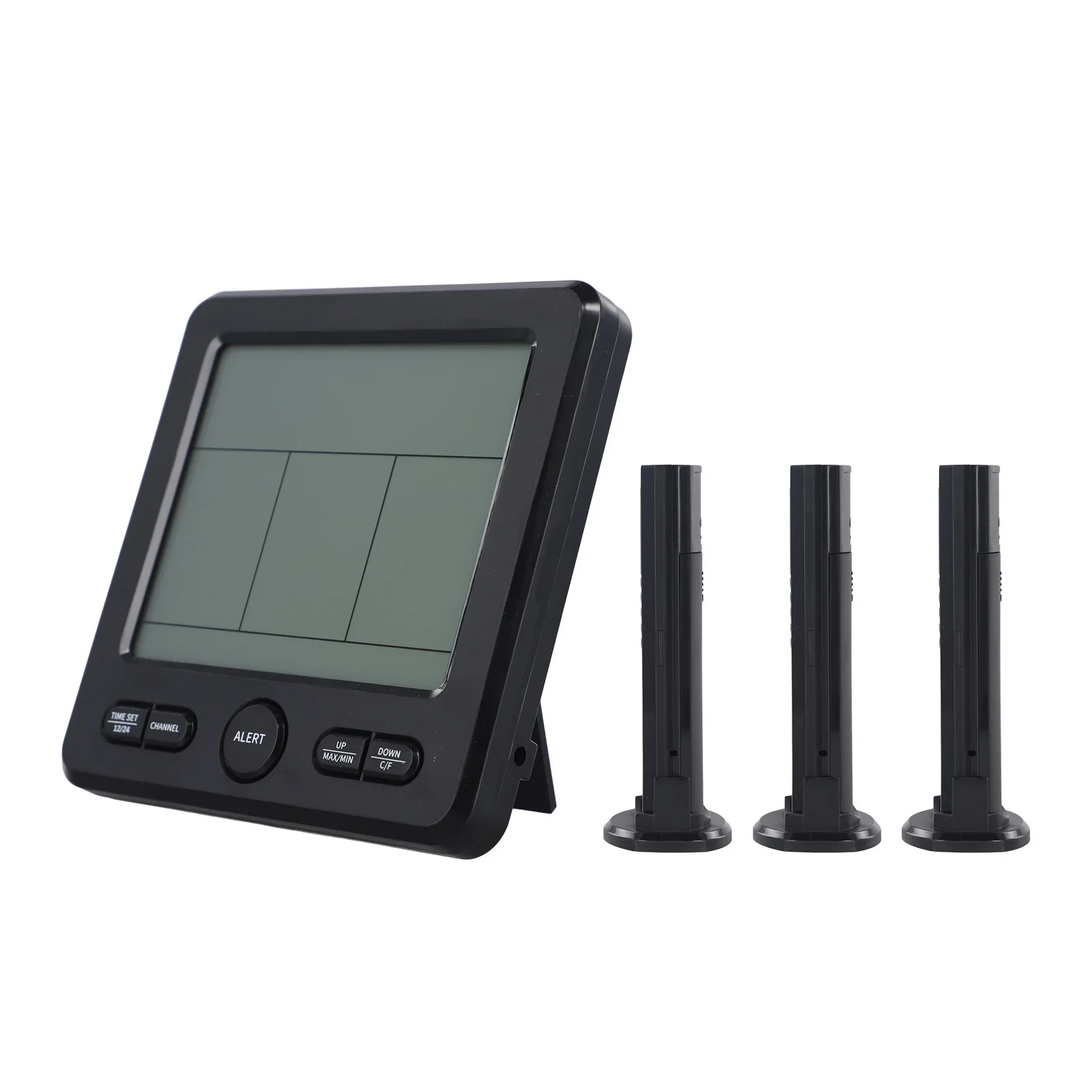 

Portable Wireless Thermometer Hygrometer and Radio Weather Station with Accurate Temperature and Humidity Measurements