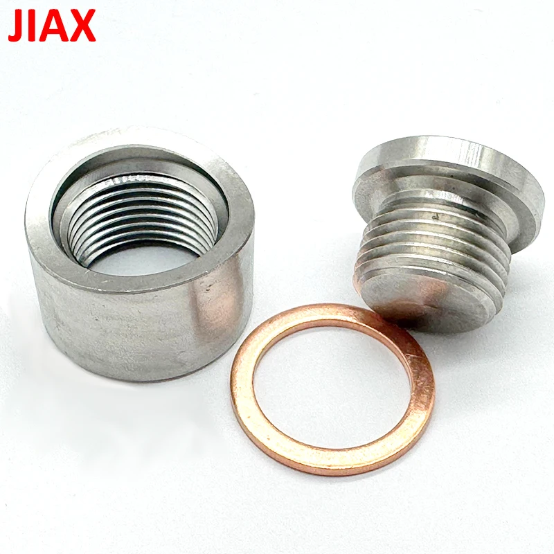 

Nut Bolt Exhaust Pipe Adapter Welding Screw for Oxygen Sensor Accessory