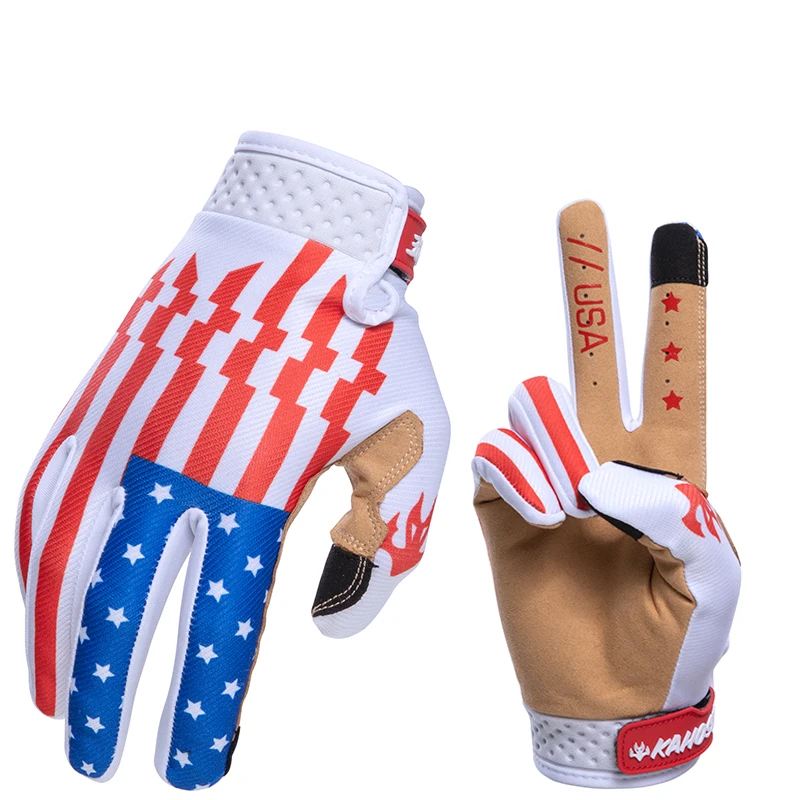 قفازات FASTGOOSE Moto الرياضية لصيد الأسماك والمشي لمسافات طويلة |   طراز ريترو لـ Motocross MX، BMX، DH، MTB |   الدراجة الجبلية وركوب الدراجات Luvas