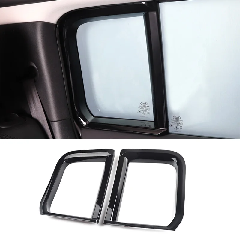 

be suitable for Land Rover Defender 110 car door window C-pillar decoration frame interior modification accessories