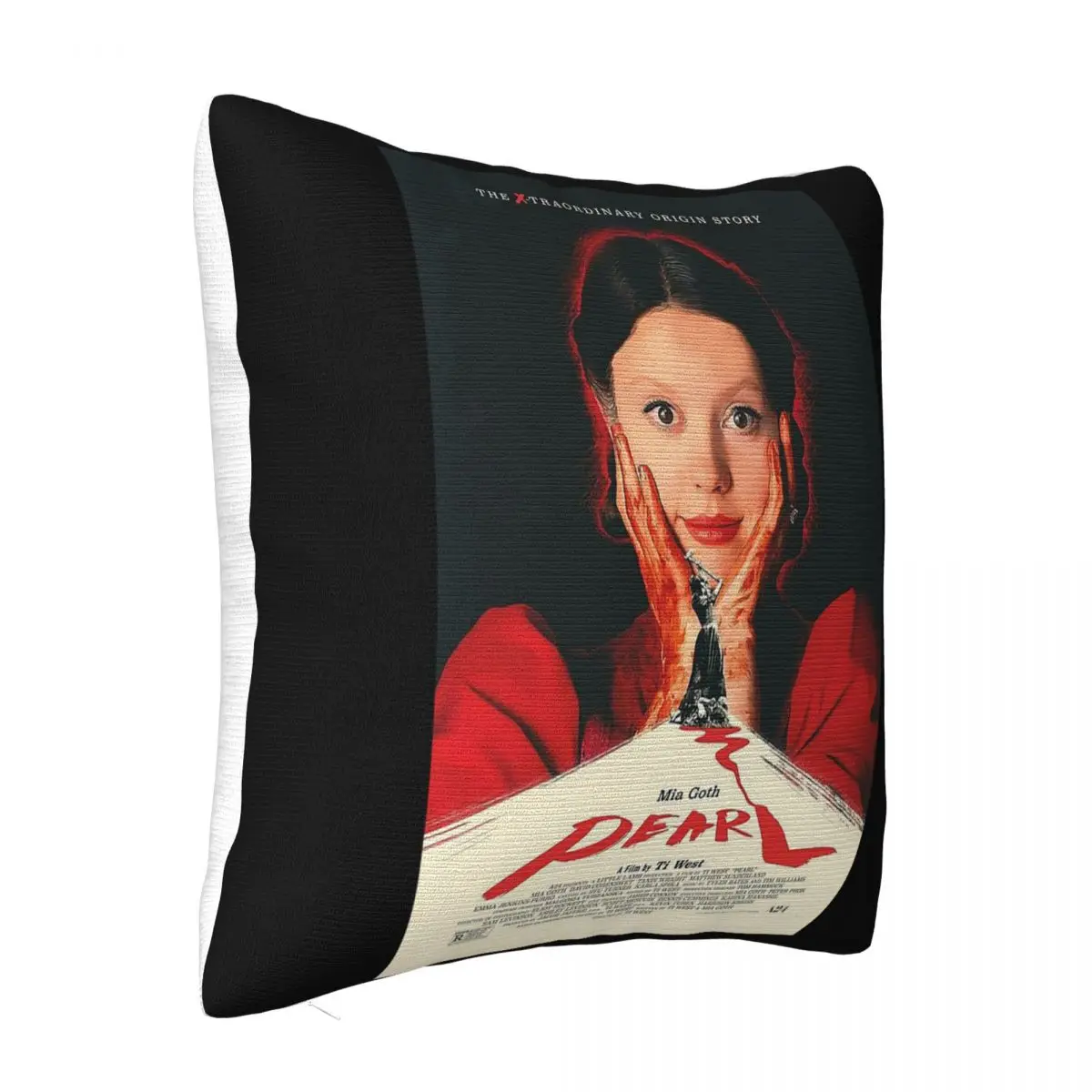 Pearl A24 Retro Indie Horror Movie Portrait Cushions Decorative Pillows Covers For Bed Pillows Pillow Case Pillow Cover