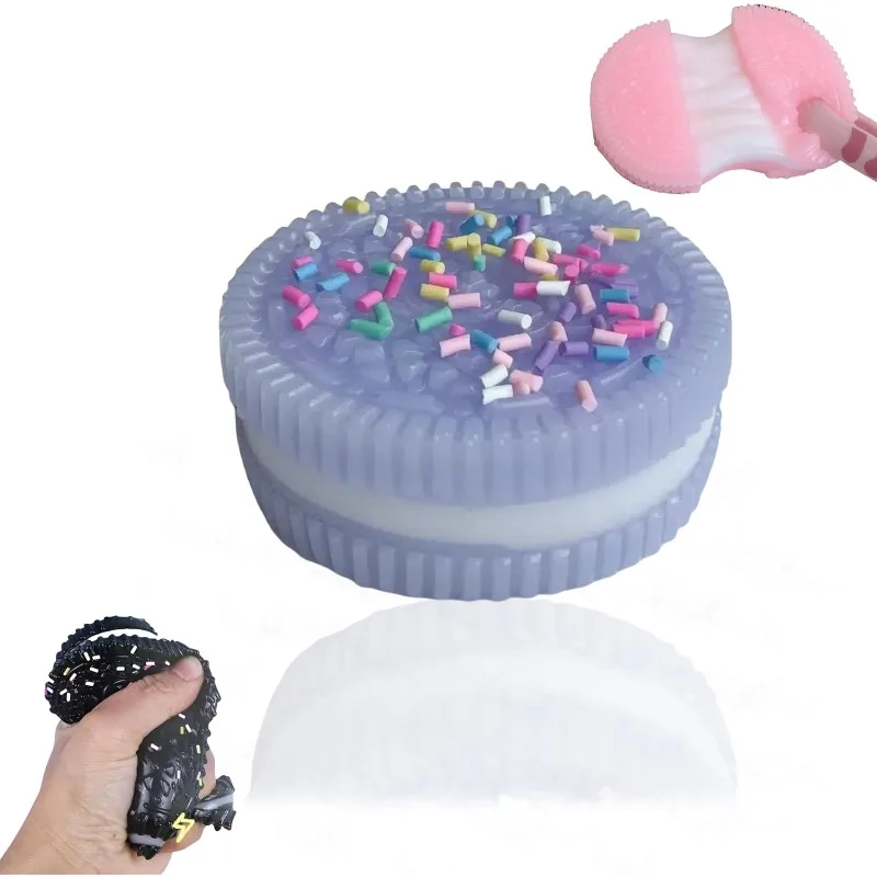 ألعاب إسفنجية مصنوعة يدويًا من السيليكون لتخفيف التوتر، لعبة تنفيس الضغط فائقة النعومة للقلق والاسترخاء لتخفيف التوتر