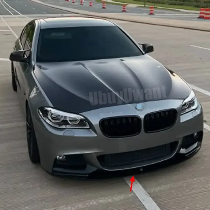 For BMW 5 Series F10 535i 528i M Sport 11-16 Car Front Bumper Lip Splitter Diffuser Spoiler Bumper Guard Regular Style Body Kit