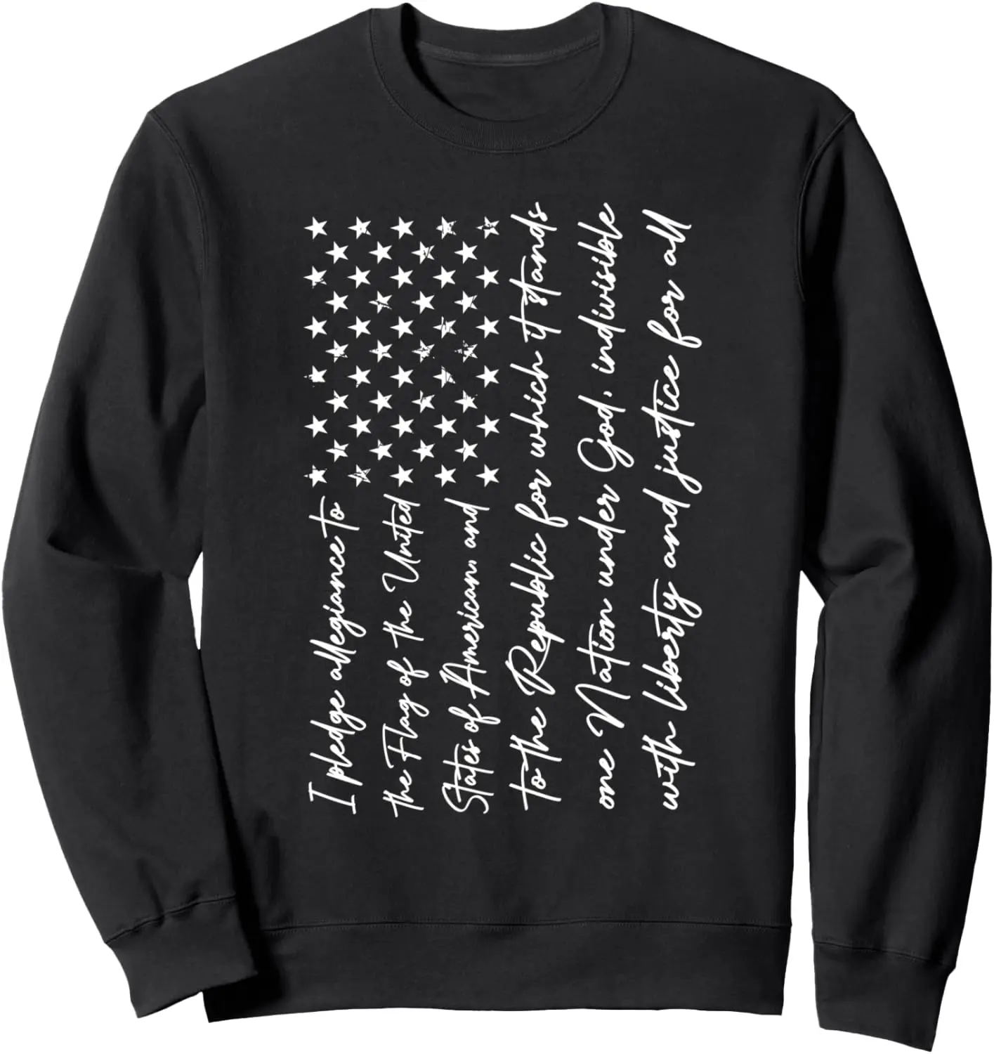 I Pledge of Allegiance the Flag of the United States of USA Sweatshirt