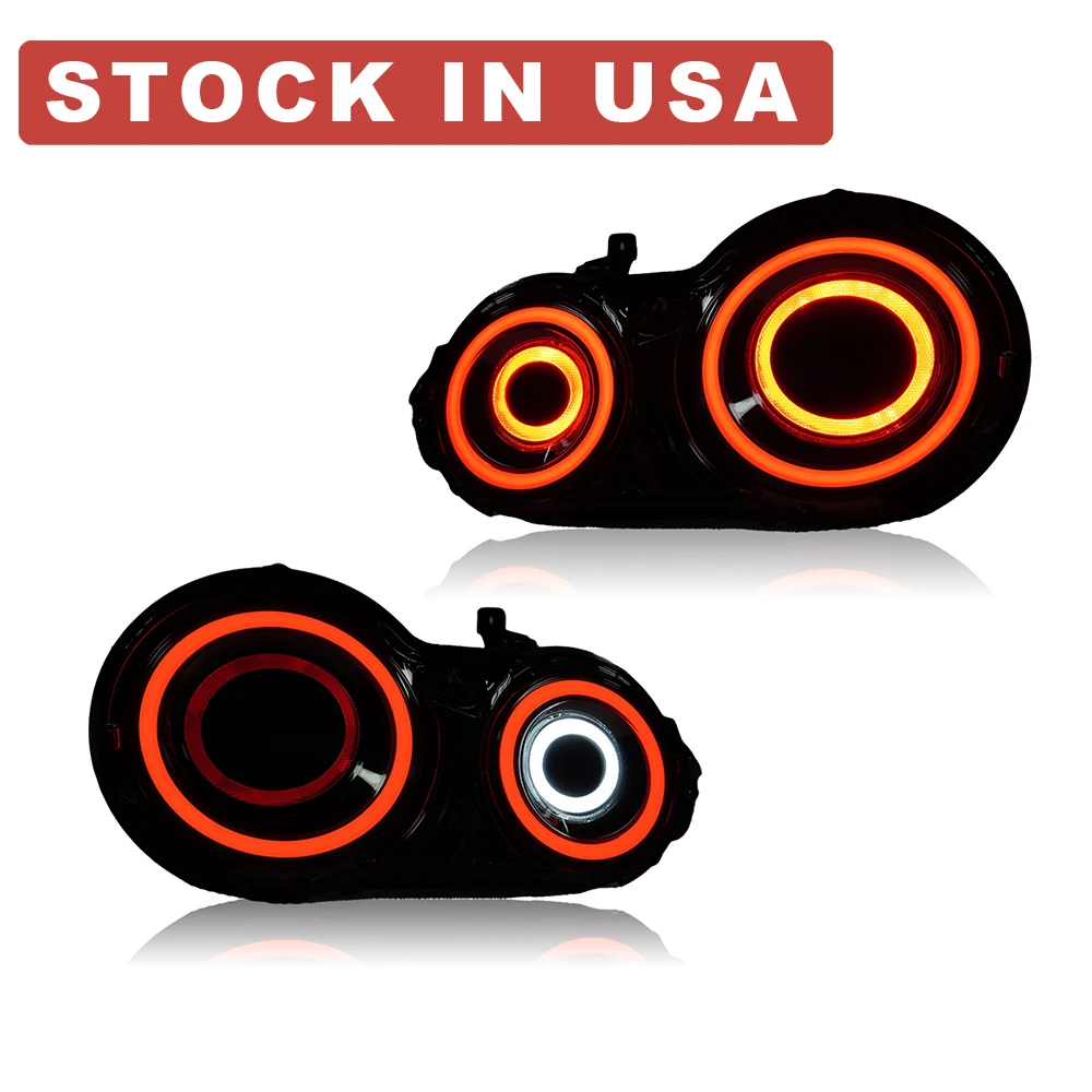 التوصيل والتشغيل RGB APP التحكم LED الذيل مصباح Klarna المتاحة بما في ذلك للصدمات لنيسان GTR R35 2009 Up LED الذيل مصباح