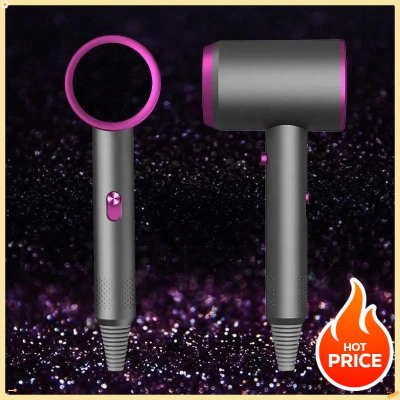  New Professional Salon Hair Dryer with Ionic & Heat Protection Portable for Home Hotel Travel 