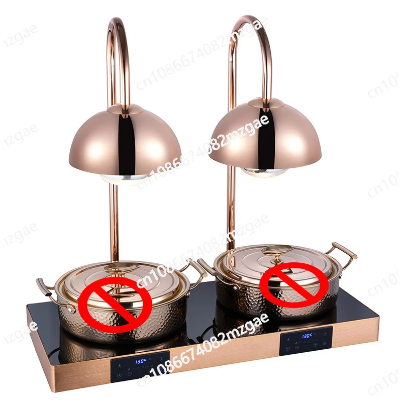 

Hotel buffet food smart commercial insulation table single and double head food smart constant temperature