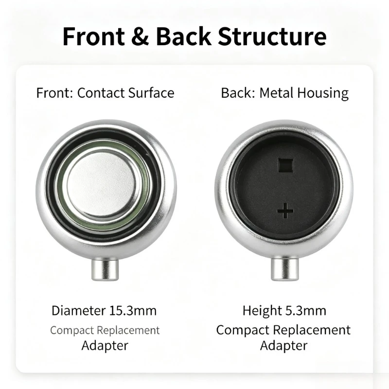 Vintage Camera PX625A Battery Voltage Reducing Sleeve 1.35V Step Down Adapter Film Photography Spare Accessory image 4