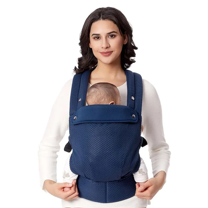 Baby Carrier Wrap for Newborn Baby Wrap Carrier Adjustable Baby Sling Summer Mesh Strap Hand Free Baby Carrier Sling