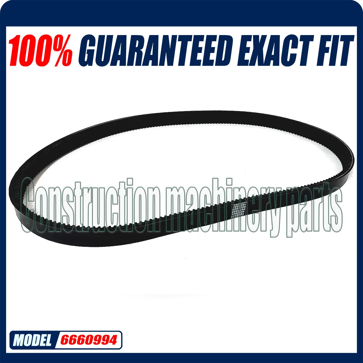 6660994 Nuova parte della cinghia di trasmissione per Skid Steer Bobcat 753 763 773 7753 6660994