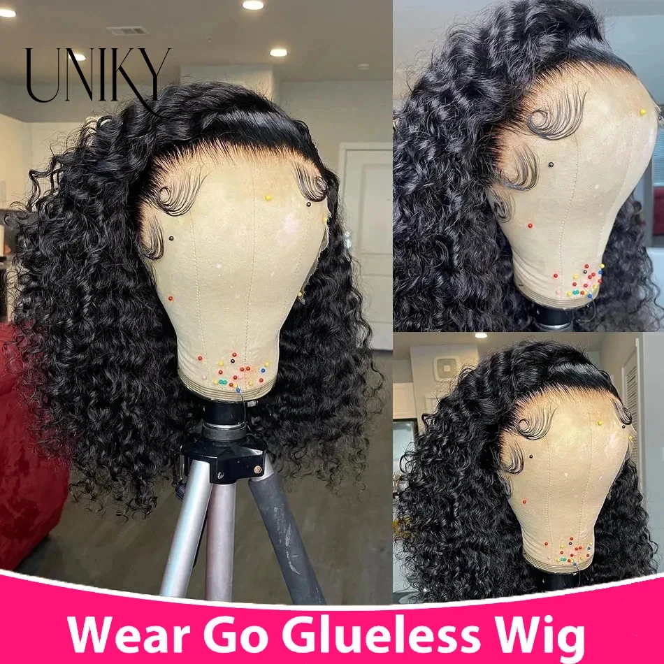 Wear And Go glueless Human Hair Wig Bob Wig lace Front Human Hair Wigs Glueless Wig Human Hair Ready To Wear For Black Women