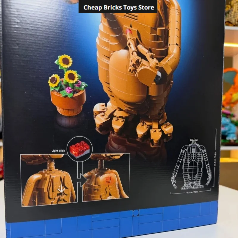 In Stock Vintage Alien Bricks Building Blocks 1226pcs Posable Extraterrestrial Display Model Christmas Toy for Family Decor Gift - view 2