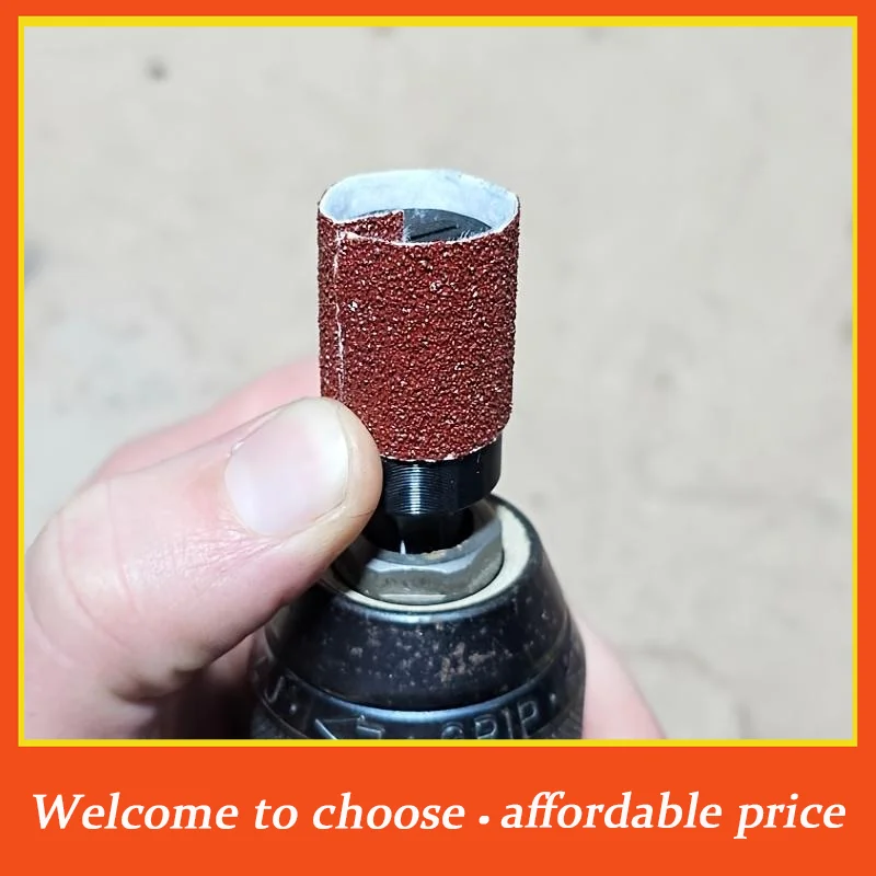 #3Pcs Screwdriver Grinding Head Drill Sanding Tool Durable Heavy Duty for Metal Wood Grinding Sanding Furniture Restoration