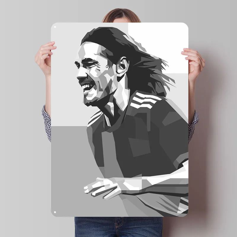 Знак Эдисона Кавана, спортивный металлический плакат, фотографии, настенный декор, металлические знаки футболиста на заказ для украшения комнаты, угловой кофе