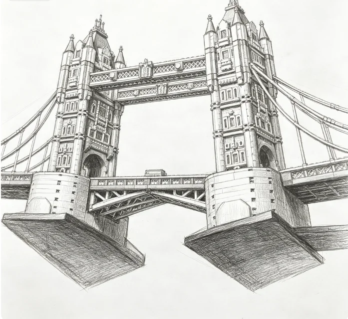 2026 NEW Urban Architecture Set London Big Ben Tower Bridge Creative Assembly Toy, Suitable for Home Decoration Festival Gifts