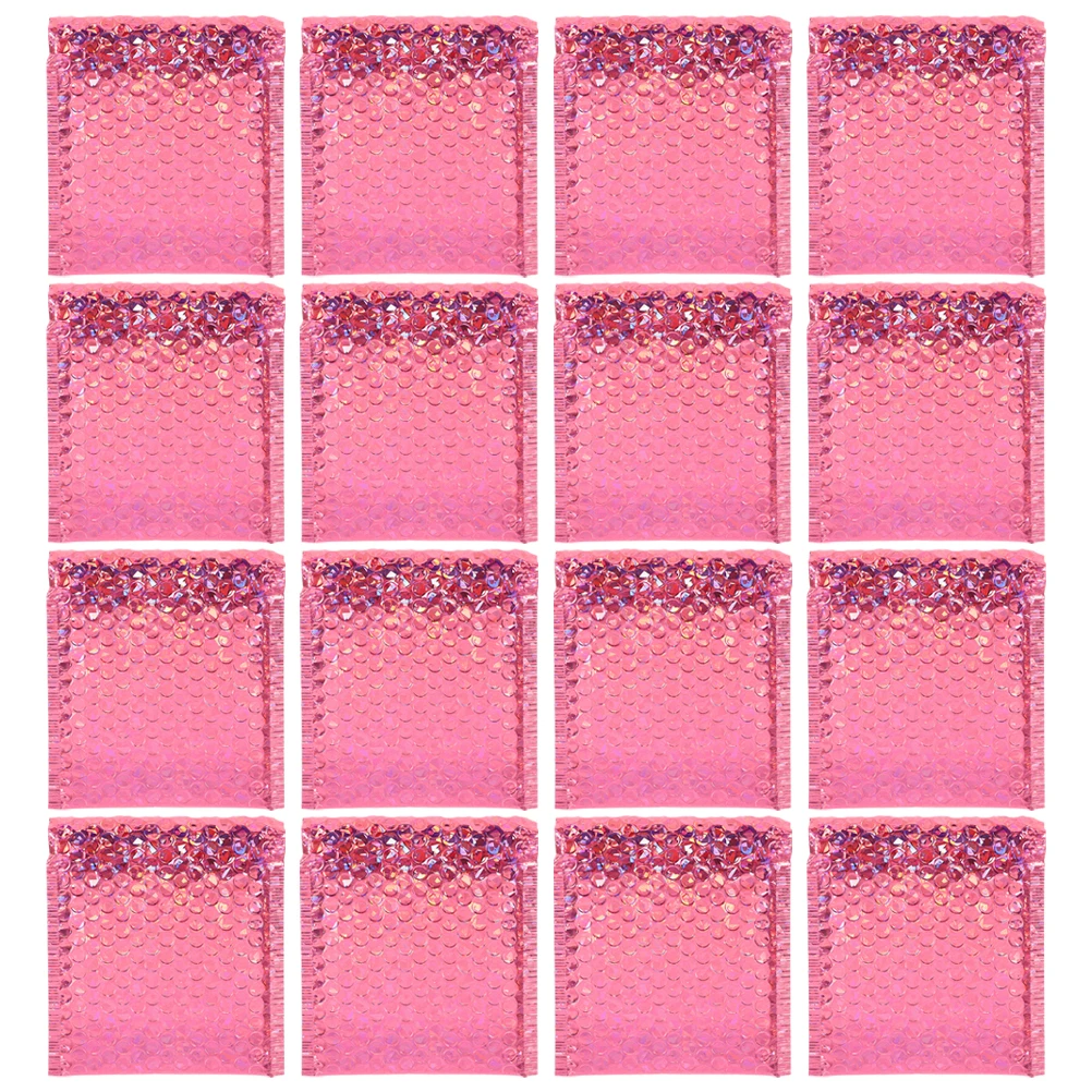

50Pcs Small Bubble Mailer Bags Self Adhesive Shipping Bubble Pouches Padded Delivery Package Bags Shipping Supply