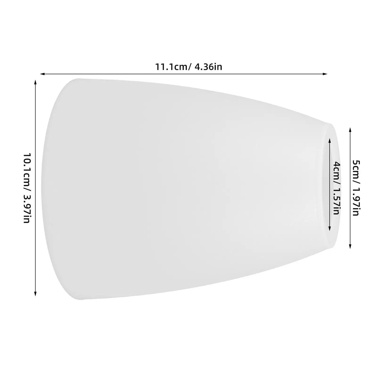 Sturdy Simple Lampshade for Table Lamps Floor Lights Wall Sconces Hanging Fixtures Easy Install Remove Plastic Lamp Cover Home