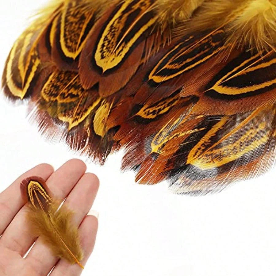 

Pheasant Feathers Colored 2-3 Inches Natural Plumage DIY Crafts Jewelry Dreamcatcher Wedding Clothing Accessories Feathers