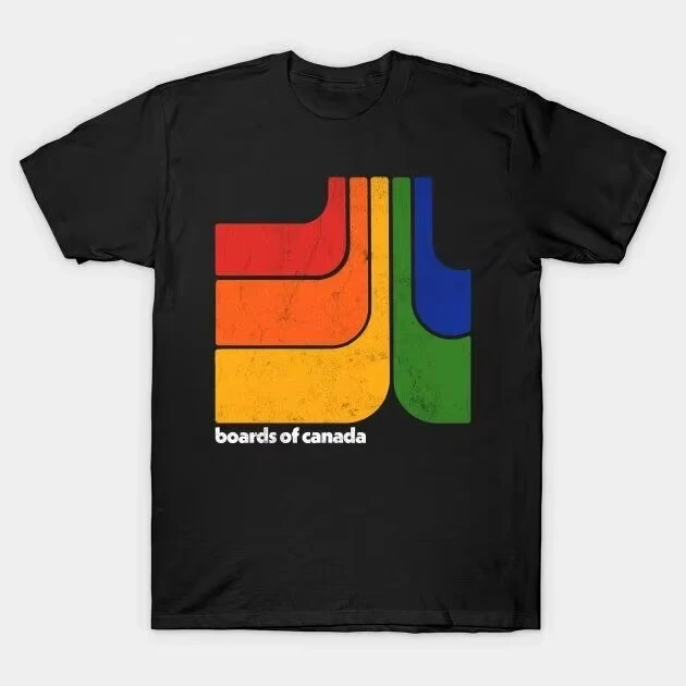 Novedad de verano, camiseta Essential de música electrónica de Boards of Canada, Michael Sandison Marcus Eoin, camisetas gráficas Y2k, ropa masculina