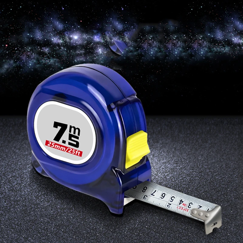 3M 5m 7.5m 10m الصلب الشريط التدابير الفولاذ المقاوم للصدأ سميكة مقاومة للصدمات صغيرة عالية الدقة تصلب الشريط التدابير