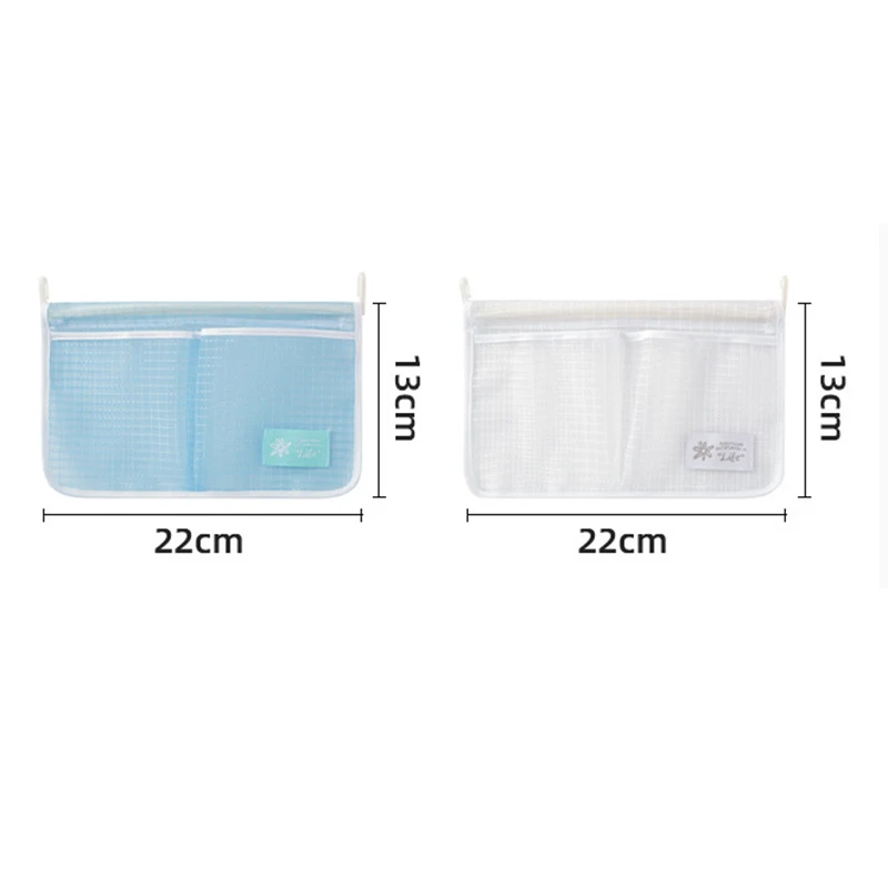 Double Compartment Mesh Bag Sundries Classification Refrigerator Hanging Bag Milti-purpose Seasoning Bag Storage Bag Organizer