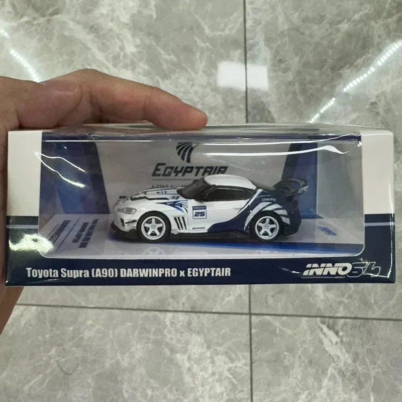 รถโมเดลอัลลอย INNO 1/64 Supra A90 66G WBK DARWINPRO X EGYPTAIR APAxpo ของเล่นสะสม ของขวัญคริสต์มาส